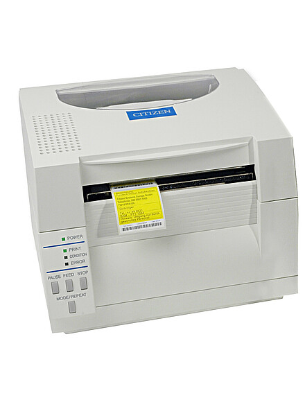 Citizen drukarka etykiet CL-S521 biała podajnik